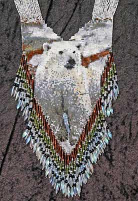 Giant Polar Bear Necklace